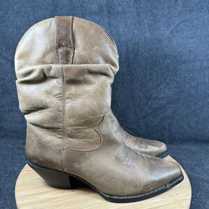 Durango Boots Women's 9.5 M Western Cowgirl RD4112 Brown Leather‎